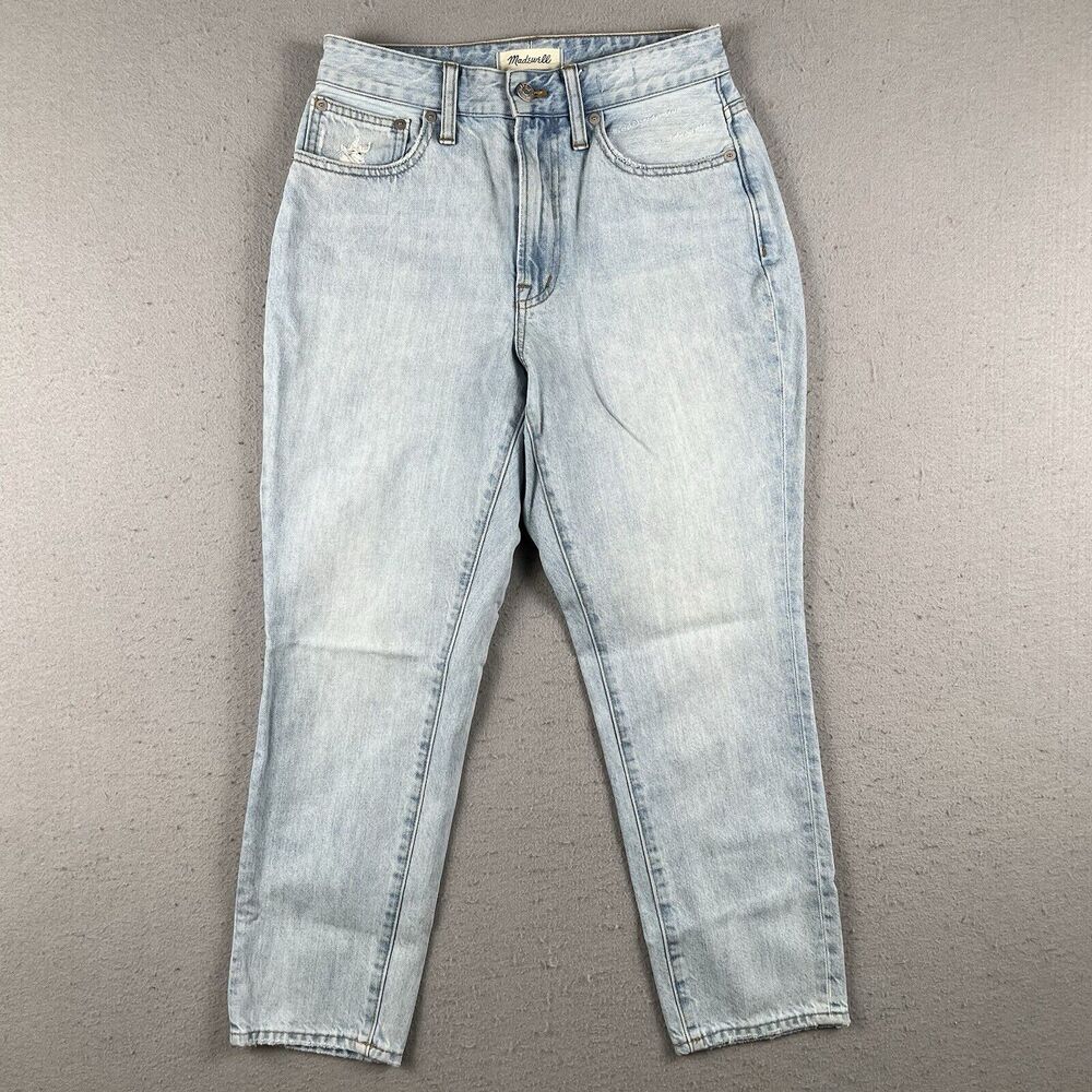 Madewell The Curvy Perfect Vintage Jeans Women’s P27 Blue Denim Light Wash Pants